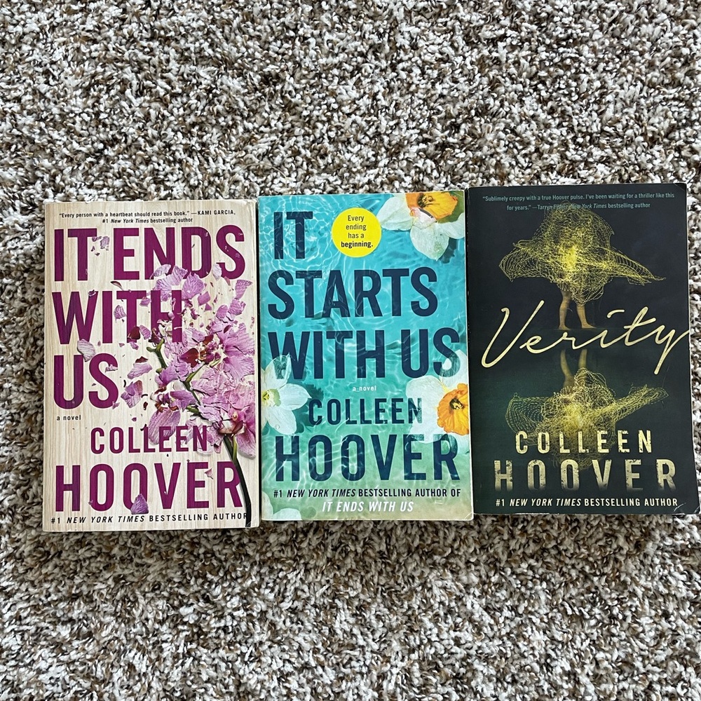 Colleen Hoover Used Books Bundle
